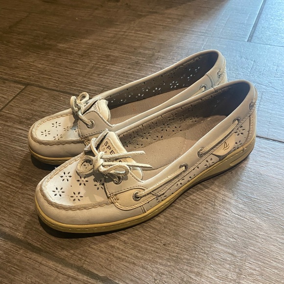 Chaussure Bateau Femme Sperry Top-Sider Authentique - Taille 5 M - Suédine Rose - Neuve En Boîte